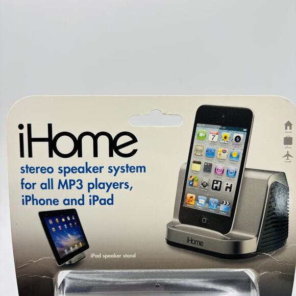 NEW iHome iHM16 Stereo Speaker System Dock for iPhone, iPad, MP3 Players, Phones - Picture 8 of 10